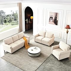Urprime beige linen for sale  Delivered anywhere in USA 
