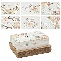 Cartes vœux remerciement d'occasion  Livré partout en France