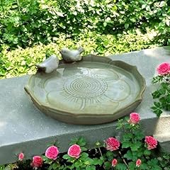 Ceramic bird bath for sale  Delivered anywhere in USA 