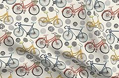 Spoonflower fabric cycling for sale  Delivered anywhere in USA 