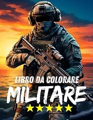 Libro colorare militare usato  Spedito ovunque in Italia 