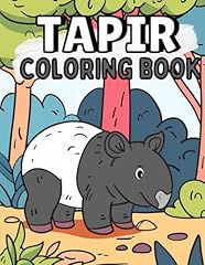 Tapir coloring book for sale  Delivered anywhere in USA 
