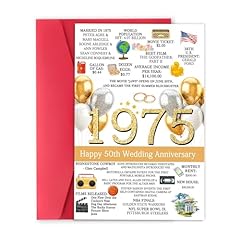 50th anniversary card for sale  Delivered anywhere in USA 