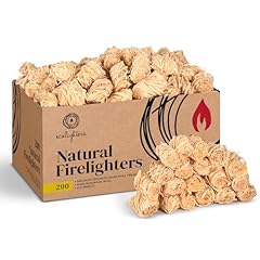 200 natural firelighters for sale  Delivered anywhere in UK