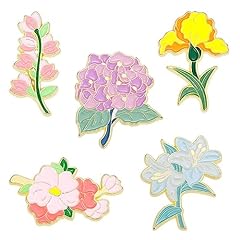 Month flowers enamel for sale  Delivered anywhere in USA 