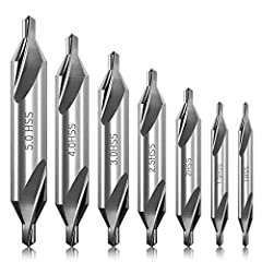 7 Pieces Center Drill Bits Set, M2 High Speed Steel for sale  Delivered anywhere in USA 