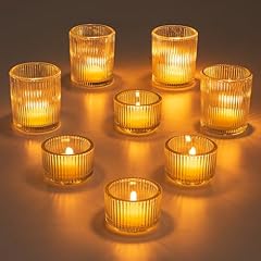 Glass votive tealight for sale  Delivered anywhere in USA 