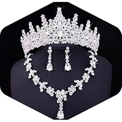 Feltent silver tiaras for sale  Delivered anywhere in USA 