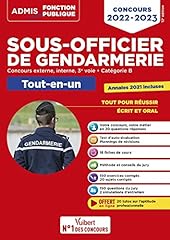 Officier gendarmerie concours d'occasion  Livré partout en Belgiqu