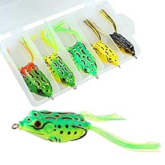 5pcs topwater frog for sale  Delivered anywhere in USA 
