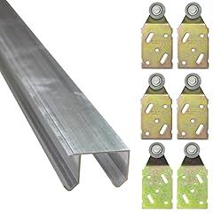 Doppel laufschiene aluminium gebraucht kaufen  Wird an jeden Ort in Deutschland