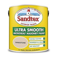 Sandtex Masonry Paint 2.5L Ultra Smooth Quality Waterproof for sale  Delivered anywhere in UK