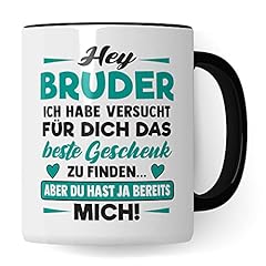 Bruder tasse geschenk gebraucht kaufen  Wird an jeden Ort in Deutschland