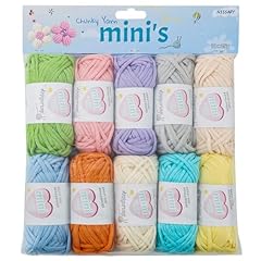 Crochet yarn 10x25g for sale  Delivered anywhere in UK
