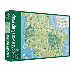 Devon lap map for sale  Delivered anywhere in UK