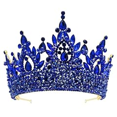 Royal blue tiaras for sale  Delivered anywhere in USA 