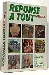 Réponse histoire d'occasion  Livré partout en France