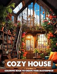 Cozy house coloring for sale  Delivered anywhere in USA 