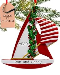 Personalized sailing ornament for sale  Delivered anywhere in USA 