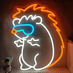 Hedgehog neon sign for sale  Delivered anywhere in USA 