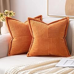 Miulee corduroy cushion for sale  Delivered anywhere in UK