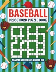Baseball crossword puzzle for sale  Delivered anywhere in USA 