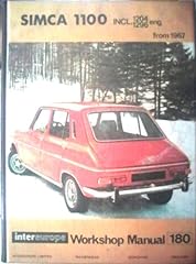 Simca 1100 workshop for sale  Delivered anywhere in UK