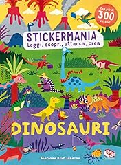 Dinosauri. stickermania. leggi usato  Spedito ovunque in Italia 