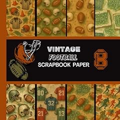 Scrapbook vintage football usato  Spedito ovunque in Italia 