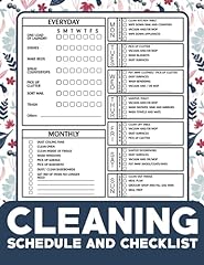 Cleaning schedule checklist for sale  Delivered anywhere in USA 