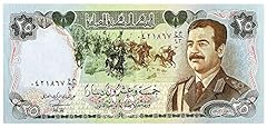 Iraq dinars saddam for sale  Delivered anywhere in USA 