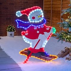 Christow skiing snowman for sale  Delivered anywhere in UK