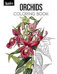 Orchids coloring book for sale  Delivered anywhere in USA 