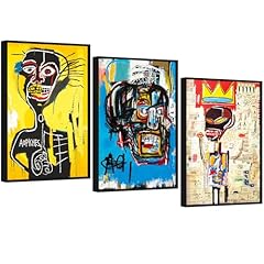 Framed basquiat wall for sale  Delivered anywhere in USA 