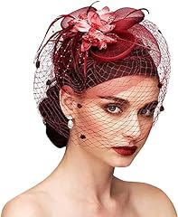 Jnguosicn flower fascinators for sale  Delivered anywhere in UK