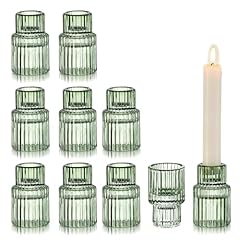 Glasseam candlestick holders for sale  Delivered anywhere in UK