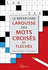 Répertoire larousse mots d'occasion  Livré partout en France