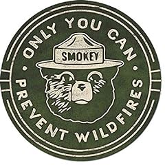 Smokey bear 12x12 for sale  Delivered anywhere in USA 