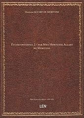 études mme hortense d'occasion  Livré partout en France