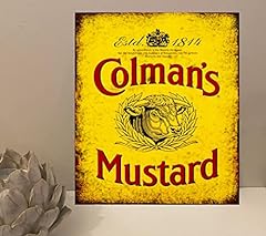 Colman mustard vintage for sale  Delivered anywhere in UK