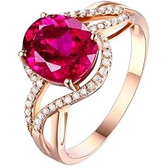 Lab created rubellite for sale  Delivered anywhere in UK