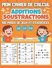Cahier calcul additions d'occasion  Livré partout en France
