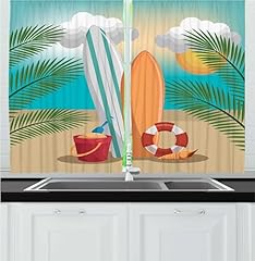 Ambesonne graphic beach for sale  Delivered anywhere in USA 