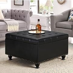 Large square ottoman for sale  Delivered anywhere in USA 