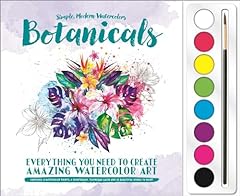 Botanicals watercolor paint for sale  Delivered anywhere in USA 