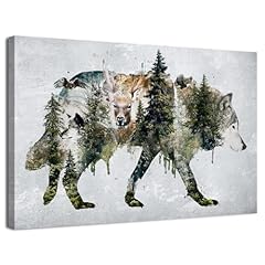 Wolf wall art for sale  Delivered anywhere in USA 