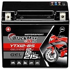 Blackmax ytx12 motorradbatteri gebraucht kaufen  Wird an jeden Ort in Deutschland