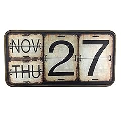 Metal perpetual calendar for sale  Delivered anywhere in UK