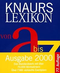 Knaurs lexikon gebraucht kaufen  Wird an jeden Ort in Deutschland