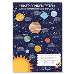 Poster sonnensystem din gebraucht kaufen  Wird an jeden Ort in Deutschland